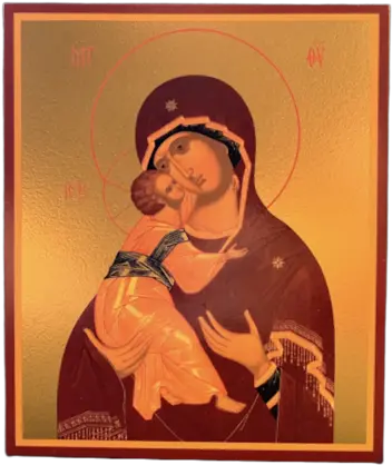 Icons Of The Mother God Picture Frame Png Greek Virgin Mary Icon