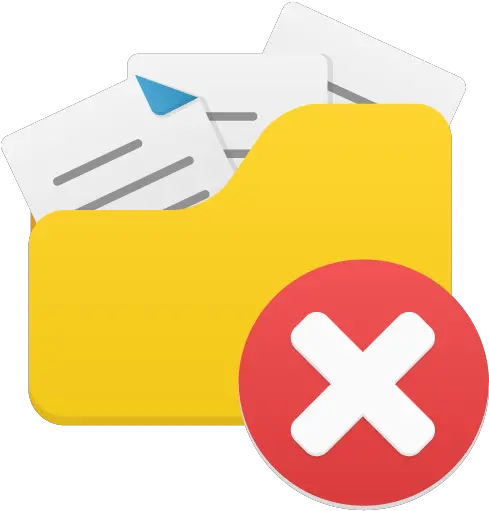 Open Folder Delete Icon Delete File Folder Icon Png Open Folder Icon