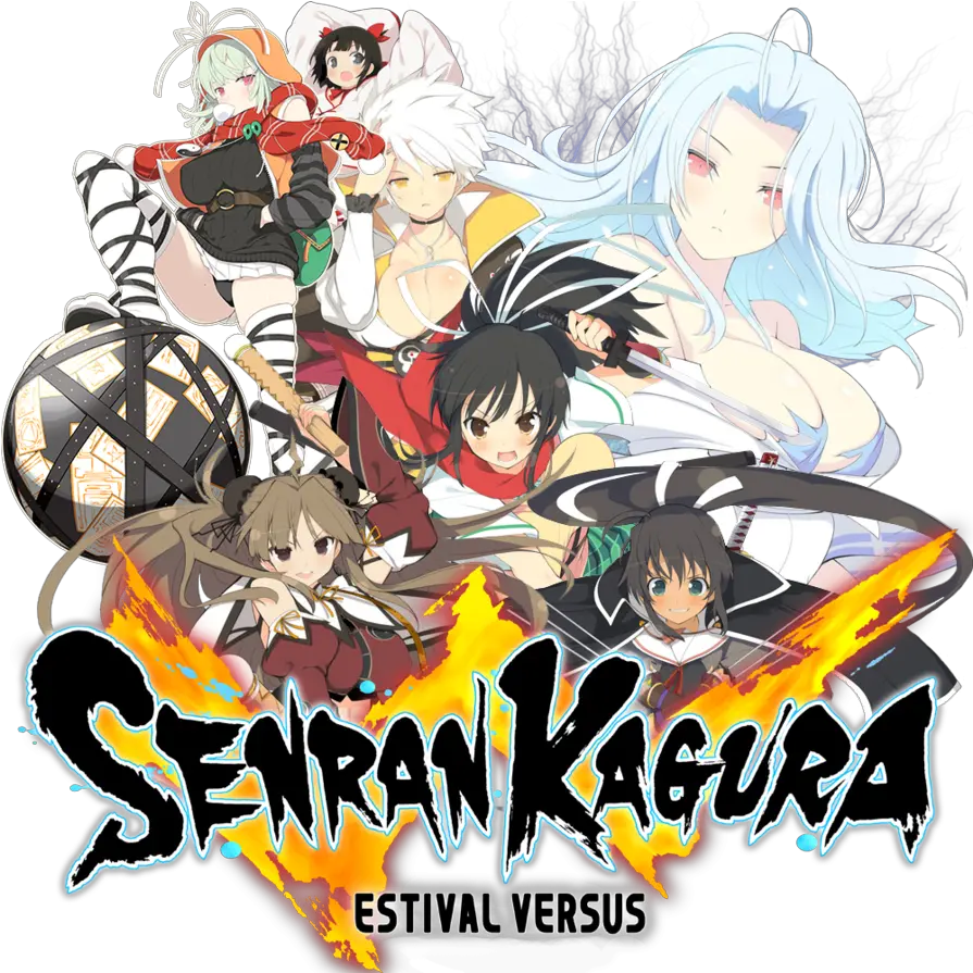 Download Hd 894 X 2 Senran Kagura Estival Versus Logo Senran Kagura Estival Versus Logo Png Versus Logo