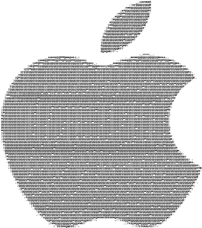 Apple Logo Blue Ascii Playing Card Wallpaper Dot Png Hd Apple Icon