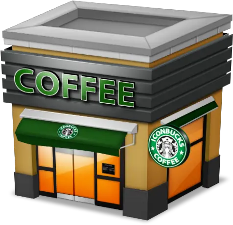 Shop Coffee Brown Vector Icons Free Download In Svg Png Format Starbucks Coffee Shop Png Icon For Store