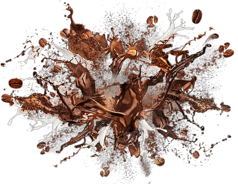 Coffee Png Chocolate Splash