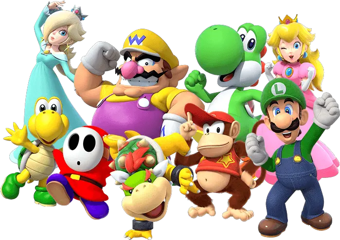 Super Mario Party Super Mario Characters Svg Png Mario Party Png