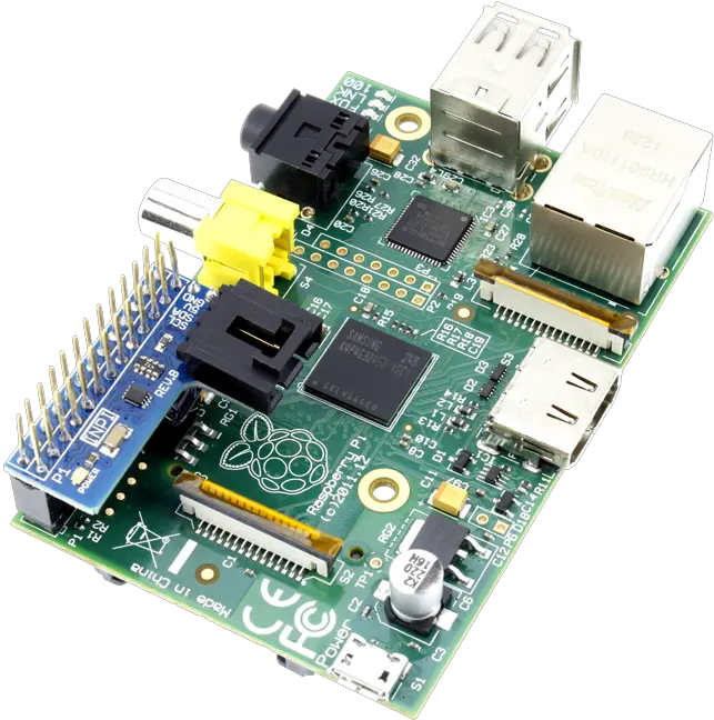I2c Shield For Raspberry Pi With Inward Facing Port Storencdio Raspberry Pi 1 Png Raspberry Pi Png