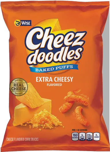 Extra Cheesy Wise Snacks Cheez Doodles Extra Cheesy Png Cheez It Png