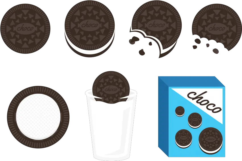 Png Images Transparent Oreo Cookies Vector Png Oreo Transparent