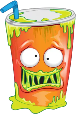 Grossery Gang Mushy Slushy Clipart Slushie Cup Clip Art Png Gang Png