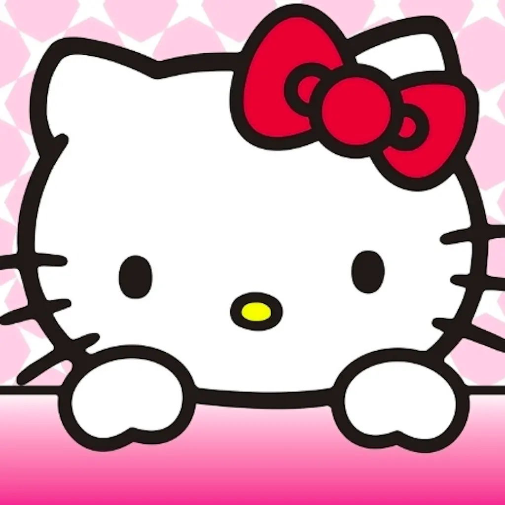 Hello Kitty Con Corona Png