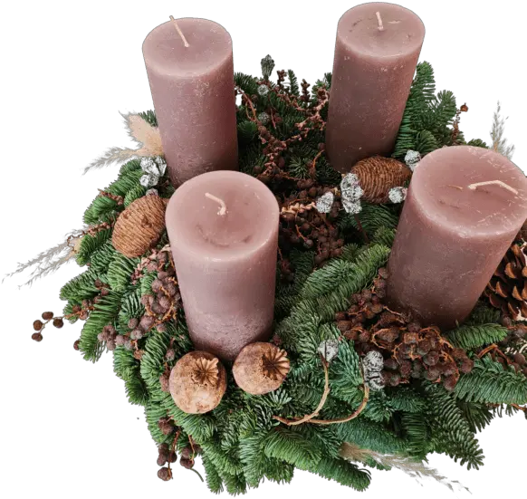 Advent Wreath No14 Dolls Flowers Advent Png Advent Wreath Png