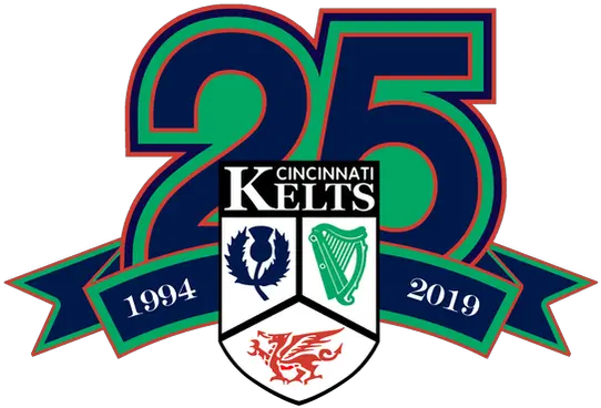 25th Anniversary Cincinnati Kelts Rfc Guinness Png 25th Anniversary Logo