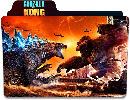 Godzilla Vs Kong Wallpapers Godzilla Vs Kong Folder Icon Png Godzilla Folder Icon