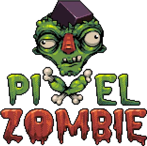 Pixel Zombie Logo Pixel Zombie Logo Png Pixel Logo