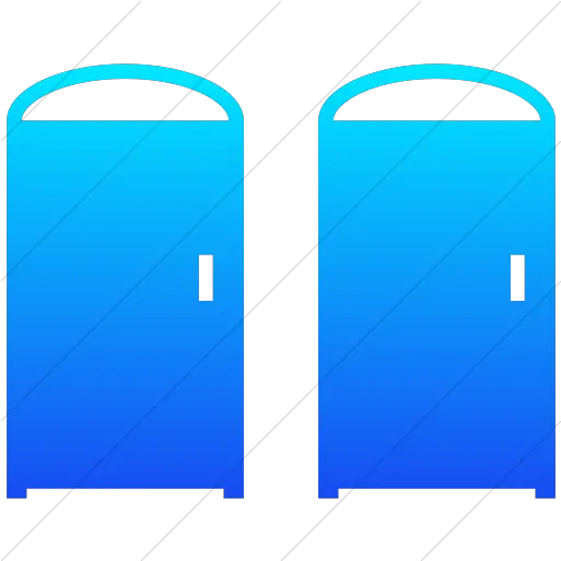 Iconsetc Simple Ios Blue Gradient Ocha Humanitarians Wash Vertical Png Porta Potty Icon