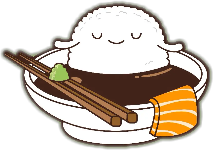 Sushi Kawaii Clipart Cartoon Cute Food Sushi Png Sushi Transparent