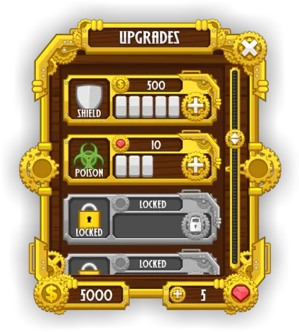 Royalty Free Gui Game Art Partners Fantasy Pixel Art Game Ui Png Rpg Inventory Icon