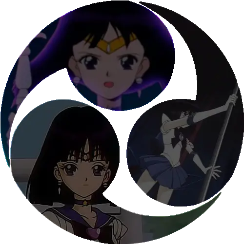 What Is A Tomoe And Its Connection To Saturn Hotaru Fictional Character Png Sailor Mercury Icon