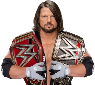 Download Hd Aj Styles Wwe Universal Champion By Becky Lynch Poster Png Aj Styles Logo Png