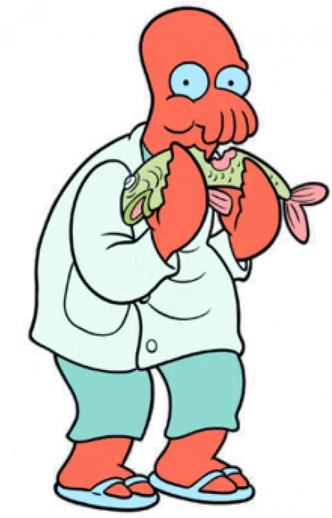 Futurama Png Images Hd 19 Image Free Dowwnload Dr Zoidberg Futurama Png