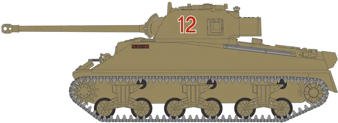 A02341 Sherman Firefly Sherman Firefly Png Rust Gun Icon