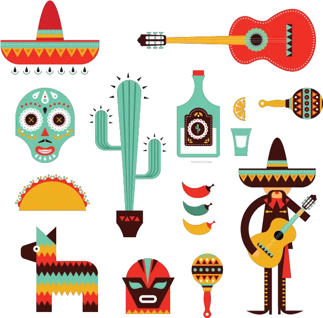 630 Decorative Mexican Icons Mexico Icons Png Watercolor Pinterest Icon