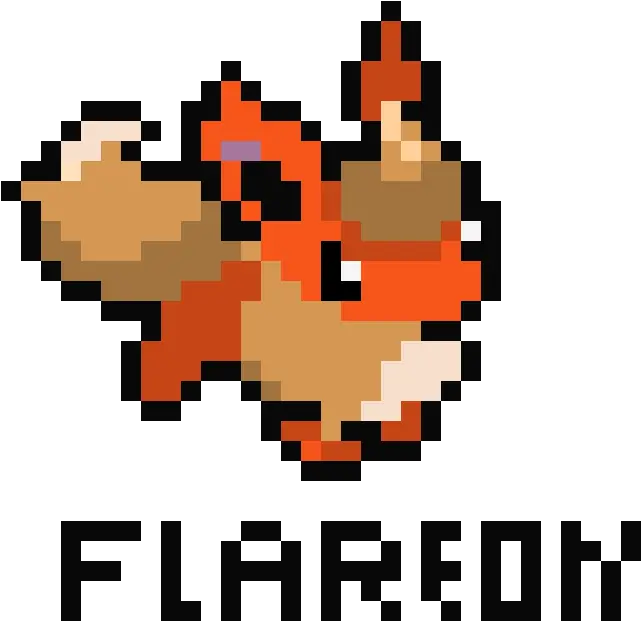 Pixel Art Gallery Language Png Flareon Icon