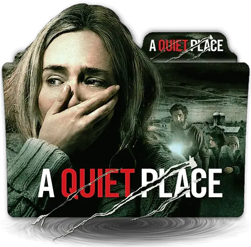 A Quiet Place Part Ii Folder Icon Designbust Quiet Place Movie Png Resident Evil 2 Icon