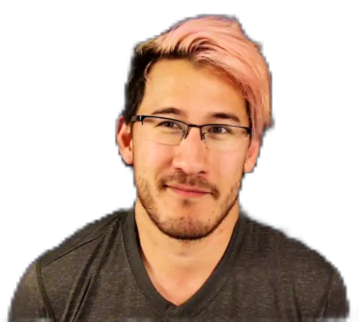 Markiplier Sexy Youtuber Hot Daddy Pink Grey Love Pewdi Markiplier Light Pink Hair Png Jacksepticeye Png