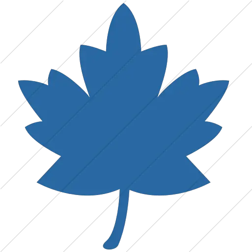 Simple Blue Classica Maple Leaf 1 Icon Maple Leaf Png Maple Leaf Icon