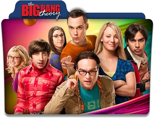 The Big Bang Theory Characters Png Pic Big Bang Theory Series Folder Icon Big Bang Icon