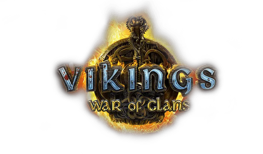 Download Vikings War Of Clans Graphic Design Png Clash Of Clans Logo