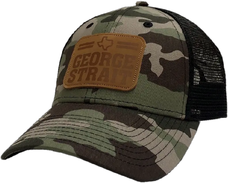 George Strait Camo And Black Ballcap Military Camouflage Png Camo Png