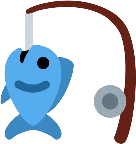 Fishing Pole Emoji Fishing Emoji Png Fish Emoji Png