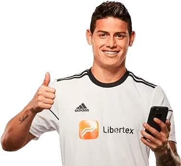 Download Hd Ames Rodriguez Libertex Trading James James James Rodriguez Forex Png James Rodriguez Png