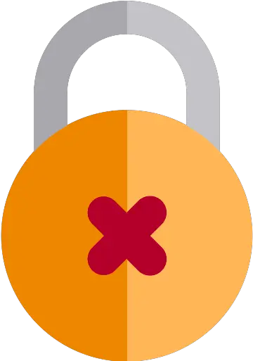 Lock Wrong Vector Svg Icon Png Repo Free Png Icons Vertical Wrong Png