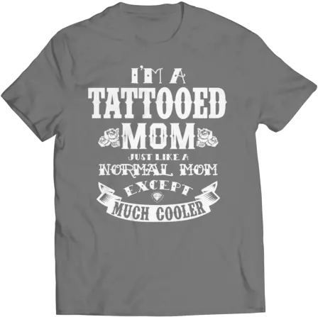Im A Tattooed Mom T Shirt Unisex Sidemen Clothing Png Mike Tyson Tattoo Png