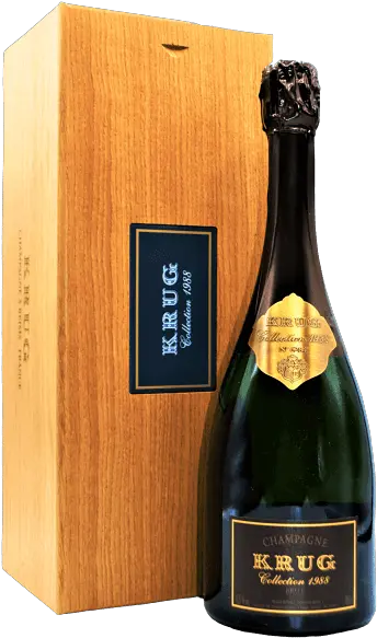 Krug Collection Caisse Bois 1988 075 Lt Krug Collection 1990 Magnum Png Champagne Bubbles Png