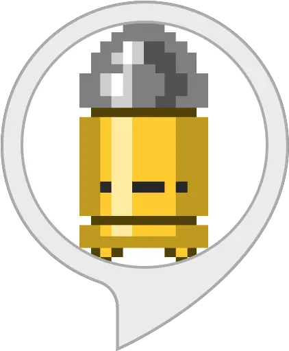 Alexa Skills Fall Guys Bullet Kin Skin Png Enter The Gungeon Logo