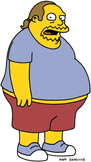 1 Funny Characters Comic Book Guy Simpsons Png 357x600 Simpsons Comic Book Guy Simpsons Png