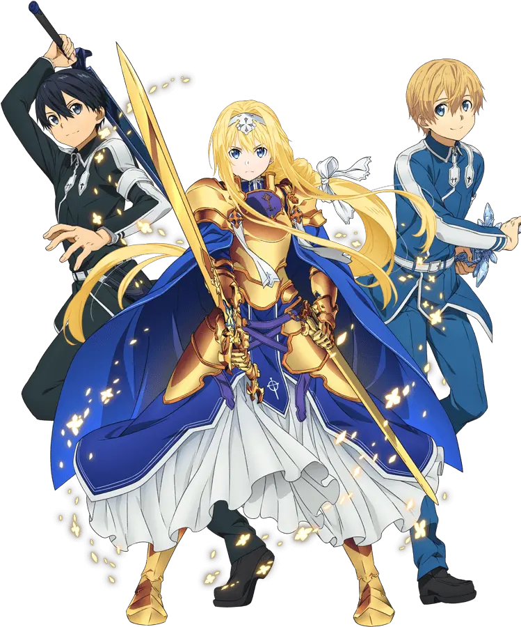 Sword Art Online Alicization Ost Png Kirito