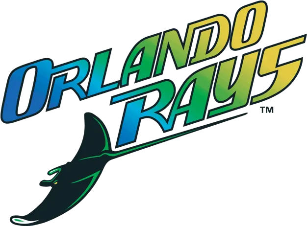 The Real First Rays 1997 Orlando Orlando Rays Png Fantasy Baseball Logos