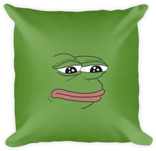 Pepe The Frog Meme Funny U0026 Internet Culture Cushion Png Funny Pngs