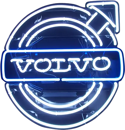 Volvo Truck Logo Png Neon Signs Volvo Neon Sign Volvo Logo Png