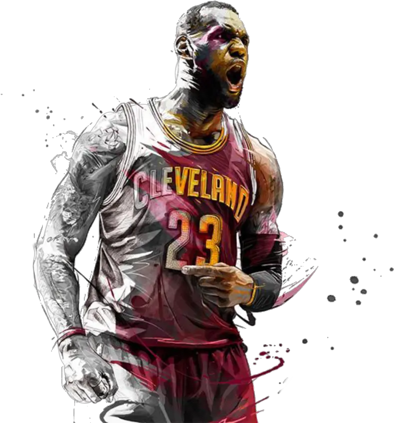 Lebron James Cartoon Wallpapers Top Free Lebron James Lebron James 4k Png Lebron James Transparent