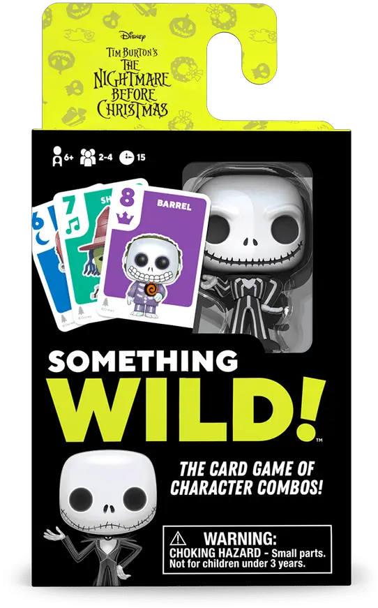 Something Wild Card Game Nightmare Before Christmas Something Wild Card Game Nightmare Before Christmas Png Jack Skellington Icon