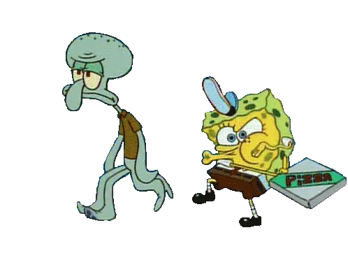 Animated Gif About In Tumblr Transparent Png By Bierberr Spongebob Krusty Krab Pizza Tumblr Transparent Png