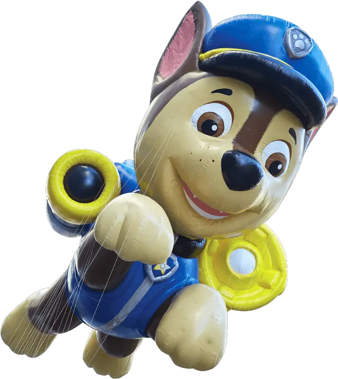 Dog Balloon In The Macyu0027s Thanksgiving Day Parade Urban Dog Thanksgiving Day Parade Paw Patrol Png Paw Patrol Chase Png