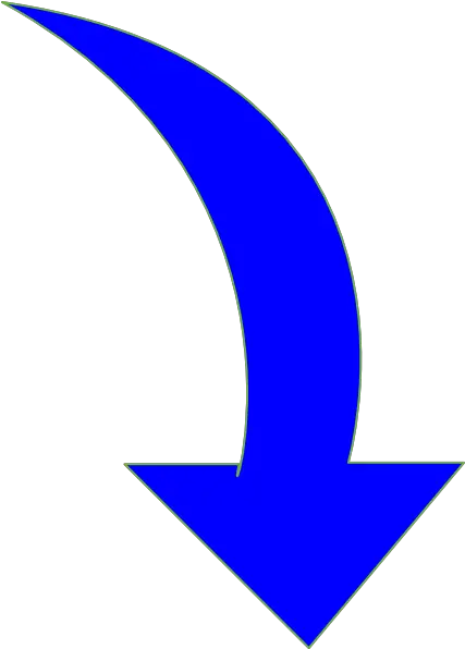 Blue Curved Arrow Png Image Blue Curved Arrow Vector Curved Arrows Png