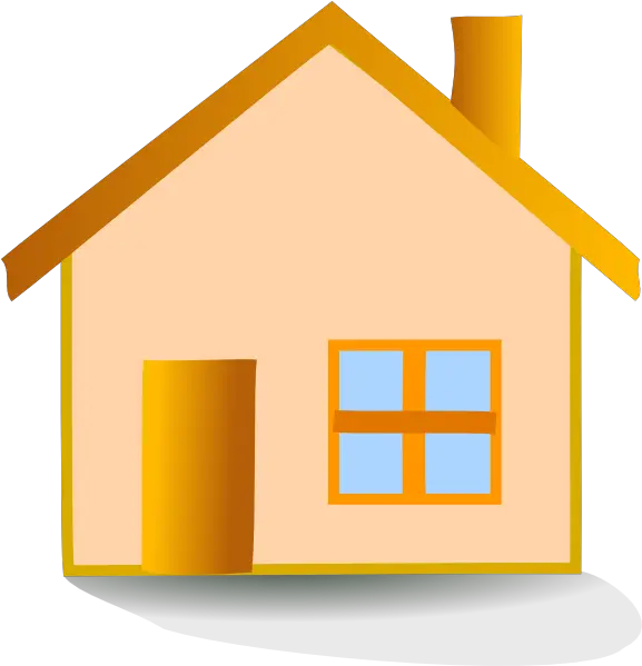 House Icon Clip Art Vector Clip Art Online Casinha Amarela Desenho Png House Icon Png