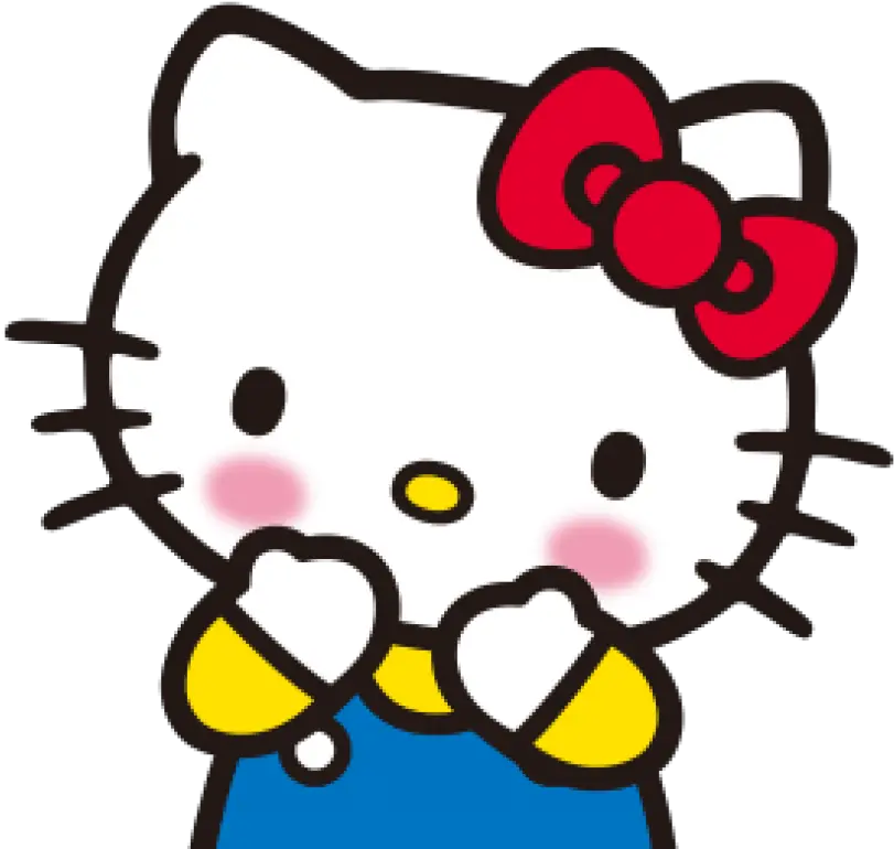 Contorno Del Rostro De Hello Kitty En Formato Png