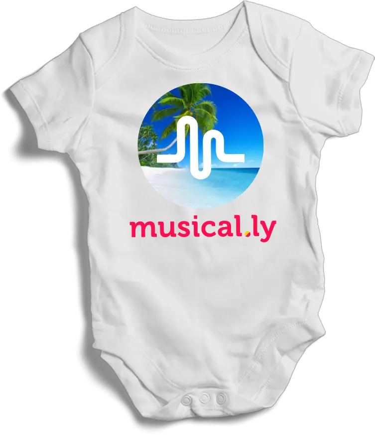 Musically Tik Tok Fan Premium Baby Bodysuit One Direction Baby Clothes Png Musical Ly Png